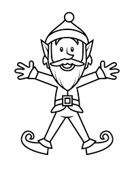 Elf on the shelf coloring pages sun flower buddy adult. Elf Coloring Pages Printable Pdf Free Coloring Sheets