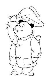 Paddington bear is a fictional character in children's literature. Paddington Coloring Sketch Http Colorasketch Com Paddington Coloring Sketch Free Do Bear Coloring Pages Paddington Bear Bear Coloring