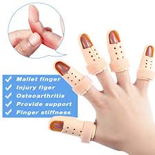 Learn more about mallet finger treatments, including nonsurgical treatment includes splinting, pain control, injury protection, and finger exercises: Cvs Deluxe Finger Splint One Size Fits All Buy Online In United Arab Emirates At Desertcart Ae Productid 11425205