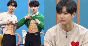 A group of shirtless poor indian kids posing as a strong team. Pentagon S Hongseok And Golden Child S Jangjun Revealed Their Abs Out Of Nowhere During Broadcast And They Look Just Magical