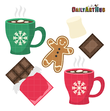 Hot Chocolate Clip Art Set Daily Art Hub Free Clip Art Everyday Scrapbook Crafts Free Clip Art Clip Art