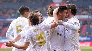 Coach zinedine zidane said earlier on friday that ramos was fit and available for selection after missing the last nine games through injury. Osasuna 1 4 Real Madrid Resumen Goles Y Resultado As Com
