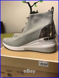 Skyler Embellished Metallic Stretch Knit Sock Sneaker Quality Assurance Manisaozelservis Com