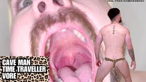 caveman time traveller vore