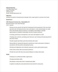 Study our finance resume examples and snag an interview in no time. Banking Resume Samples 46 Free Word Pdf Documents Download Free Premium Templates