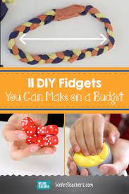 Diy Fidgets You Can Make On A Budget For Your Classroom Diy Sensory Toys Homemade Fidget Toys Diy Fidget Toys