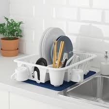 flundra dish drainer, white ikea