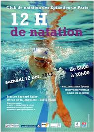 Les 12 Heures De Natation Piscine Bernard Lafay Samedi 12 Octobre 2013 Nageurs Com
