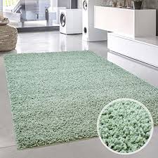 Modern Mintgrun Fur Wohnzimmer Shaggy Teppich Teppich Grun Teppich Grau