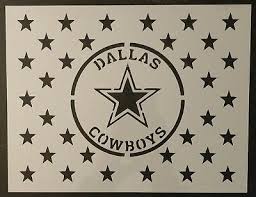 Download 34 dallas cowboys stock illustrations, vectors & clipart for free or amazingly low rates! Dallas Cowboys Star Stars Flag 11 X 8 5 Custom Stencil Fast Free Shipping Ebay