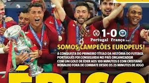 The european football championship is the main football league between teams of the uefa countries. The World S Media React To The Uefa Euro 2016 Final Uefa Euro 2020 Uefa Com