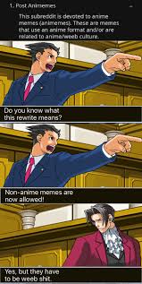 This Took Forever To Make There Are No Good Phoenix Wright Templates On The Internet Animemes