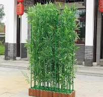 Amazon.com: vhdurike Artificial Bamboo Privacy Fence, 5FT ...