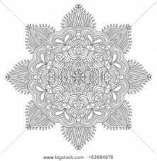 Find high quality adult coloring page, all coloring page images can be downloaded for free for personal use only. Uncolored Symmetric Vector Photo Free Trial Bigstock