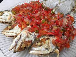 Ikan Kembung Goreng Sambal Dabu Dabu
