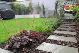 Use plants and materials to give a feeling of space or depth materials can play an important role. Small Garden Designs Jm Garden Design