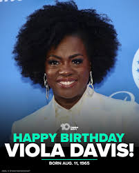 HAPPY BIRTHDAY! 🎉 Viola Davis, the only Black person to win the Triple  Crown of Acting (Tony, Emmy and Oscar), is celebrating her 60th birthday  today! https://www.wtsp.com/entertainment