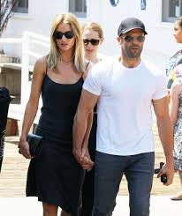 Like kids admiring their parents. Rosie Huntington Whiteley Photos Photos Jason Statham And Rosie Huntington Whiteley Grab Lunch With Their Family Jason Statham And Rosie Jason Statham Rosie Huntington Whiteley