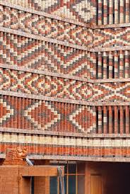 Gallery Of Krushi Bhawan Studio Lotus 12 Facade Brick Architecture Hotel Facade