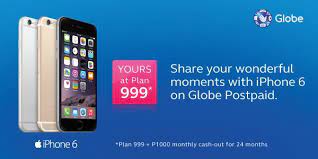 Just fill out the enrollement at any smart Globe Telecom On Twitter Get Iphone 6 On Globe Postpaid Plan 999 Call 700 1010 Or Visit Http T Co 228yront4h Http T Co Pnsgoaiykg