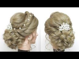 Romantic Wedding Updo Bridal Hairstyles Tutorial Youtube Wedding Hairstyles Tutorial Long Hair Tutorial Hair Tutorial