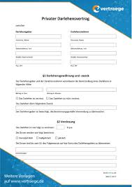 2208e alle rechte liegen bei avery zweckform gmbh. Muster Darlehensvertrag Vertraege De
