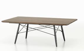 The sleek and modern eames® coffee table by herman miller was invented by legendary designers charles and ray eames for their home in pacific palisades. Eames Coffee Table American Walnut Vitra Vitra 21052131