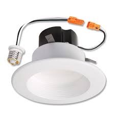 Halo Recessed Lighting Rl460wh940 4 4000k White Led Baffle Trim Module Walmart Com Walmart Com