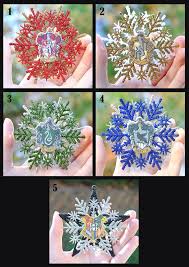 Hogwarts House Crests Christmas Ornaments Harry Potter Gryffindor Hufflep Harry Potter Christmas Ornaments Harry Potter Crafts Harry Potter Christmas Tree