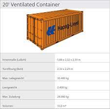 Für die wechselbrücken sind folgende längen maße festgelegt: Containertypen Hhdr Systems