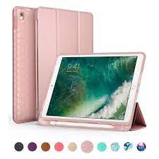 Ipad Pro 10 5 Case With Pencil Holder Swees Slim Full Body Protective Smart Cover Leather Case Rugged Shockproof With Stand Built In Apple Pencil Holder For Ip Apple Pencil Holder Ipad Pro