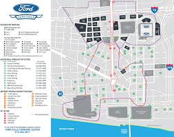 Parking Maps Ford Field