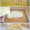 Water, instant pudding mix, chopped walnuts, egg, cake mix, chocolate chips. 1