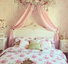 Pink Floral Girly Room Girly Room Bedroom Decor Chic Bedroom