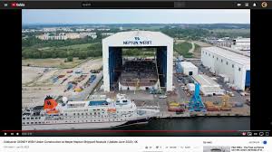 Many major cruise lines dock at grand cayman, including royal caribbean, carnival, celebrity, and norwegian cruise line. Disney Wish Construction Continues At Neptun Werft In Germany The Disney Cruise Line Blog