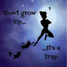 Growing Up Is A Trap My Bible Growing Up Peter Pan And Tinkerbell
