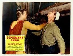 Even worse, the show's writers were often forced to come up with original villains that were anything but. George Reeves Hitting Bad Guy For Superman S Peril 11x14 Lc Print 1954 Ebay