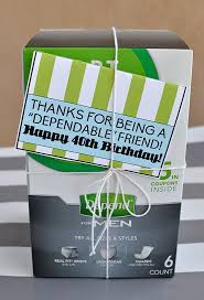 Personalize your own printable & online 40th birthday cards. Birthday Gifts For Him Depends Printable