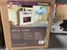 You don't want to miss this electric fireplaces blowout sale today. Allen Roth 52 5in White Infrared Quartz Electric Fireplace Msrp 499 Auction Buggybusters