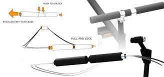 Biking is a great way to get outdoors, whether on a cycling road trip or biking in the mountains. Handlebar Bike Lock Yanko Design