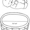 Baby moses in the basket. 1