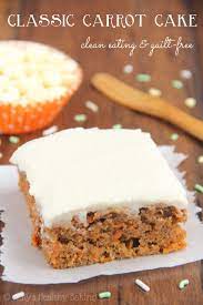 An Easy No Mixer Required Recipe For Lightened Up Classic Carrot Cake The Best One I Ve Ever Had Healthy Cake Recipes Healthy Baking Dessert Recipes