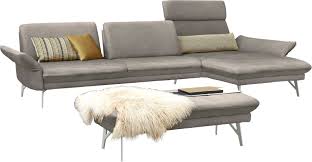 This is himolla_sofa_salut by schubiger möbel on vimeo, the home for high quality videos and the people who love them. Himolla Ecksofa 1928 Mit Hocker Fusse Edelstahloptik Moebel Preisverglechsportal Ladendirekt De