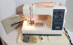 Also, the free shipping policy does not apply to large or heavy items that require special shipping methods such as assembled industrial sewing machines and some sewing cabinets. Kenmore 24 Stitch Sewing Machine Novocom Top