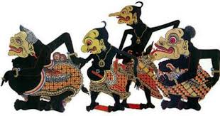 Punokawan Semar Bagong Petruk Dan Gareng Gambar Lukisan Seni Tradisional