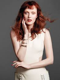 Karen Elson in Harper's Bazaar Singapore March 2016 by Yu Tsai