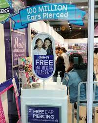 Giveaway I Got My Ears Pierced At Claire S And Have A R500 Voucher You Could Win Lipgloss Is My Life