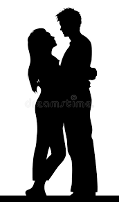 Measures 33 1/4h and 30 1/2h x 18 1/4w. Loving Couple Silhouette Stock Vector Illustration Of Relationship 7984819