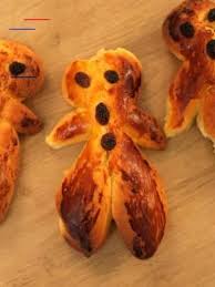 Manalas Ou Mannele Alsace Manalaalsacien Farine Semoule Beurre Levure Oeuf Jaune D Oeuf Lait Sel Recipes Food Culinary