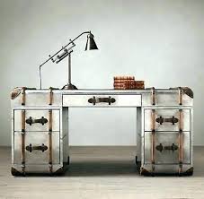 Find many great new & used options and get the best deals for restoration hardware aviator wing desk office furniture aviation airplane table at the best online prices at ebay! Industrial Aviator Office Desk With Storage Drawers Modern Aviator Leather Office Desk Buy Office Desk With Locking Drawers Modern White Office Desk Tall Office Desks Product On Alibaba Com